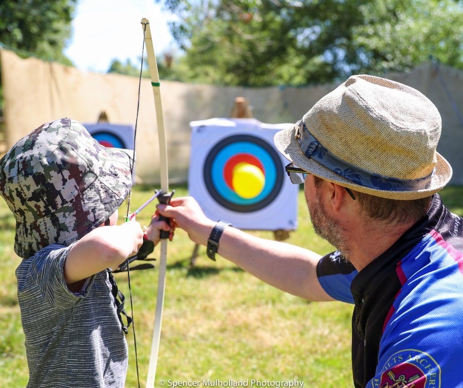 Archery at Salisbury Summer Fair 2024