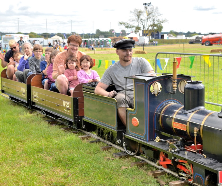 Chuffley Light Train at Salisbury Summer Fair 2024